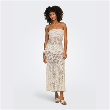 ONLY LAYA LACE LONG SKIRT JRS BIRCH - 15375833